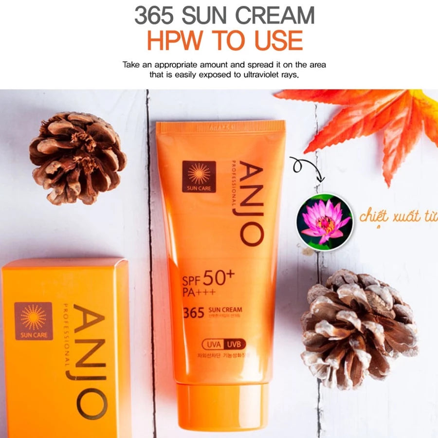 ANJO Professional 365 Sun Cream SPF50+ PA+++ (70g)